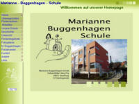screenshot homepage layout buggenhagenschule