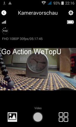 Go Action WeTop U Technologie